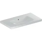 Geberit Waschtisch iCon Light 90x48cm, o HL, m Ü, m Abl, we. K-Tect
