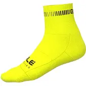 ALÉ - Logo Q-Skin Socks - Radsocken Gr 36-39 - S gelb