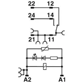 Phoenix Contact 2909774 Relaismodul RIF-1-RSC-LV-120AC/1X21MS RIF1RSCLV120AC1X21MS