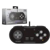 Aucune RetroBit Legacy 16 USB Controller - Schwarz - Switch, PC, Steam, Raspberry Pi