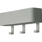 Spinder Garderobenhalter DESIGN "Dax Play", grün, B:27cm H:12cm T:7,5cm, Metall, Garderobenhalter, Garderobenhalter, Metall, Breite 27 cm