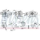 Nissens Lader, Aufladung 93254 für VW