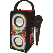 Lexibook The Voice Bluetooth-Lautsprecher mit Mikrofon & Licht