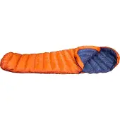 Western Mountaineering - FlyLite - Daunenschlafsack Gr 180 cm orange/grau
