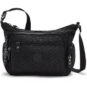 Kipling Umhängetasche Gabbie S, klein, leicht, mehrere Fächer, schwarz