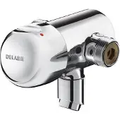 Delabie Wand Mischbatterie TEMPOMIX G3/4B 7 Sek., Auslauf fest
