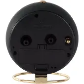 Karlsson - Wecker Globe - Schwarz - 9,5x10,5x7cm