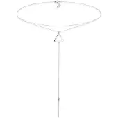 Elli Choker "Halskette Choker Y-Kette Dreieck 925 Silber" Gr. 38, silber, Halsketten, Damen, ohne Stein, Silber 925 (Sterlingsilber), Choker