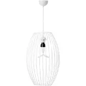 Kayoom Hängeleuchte "Hängelampe Reyna 110", weiß, 1, H: 55cm, 1 Stk., Leuchten, Industrie- und Nostalgie-Design, Hängeleuchte