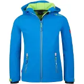 TROLLKIDS 161-106 Kinder-Softshelljacke in Blau – wasserdicht