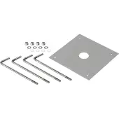 SLV 231849 BETONANKER, für BENDO Outdoor Standleuchte, silber