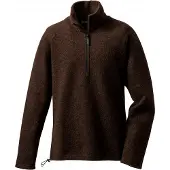 Mufflon - Jonas - Merinopullover Gr M schwarz/braun