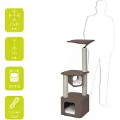 Laroy Europet Bernina Kratzbaum Okinawa braun