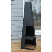 Gardenmaxx - Sanga Gartenkamin Schwarz