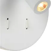 Lucide LED-Wandleuchte Bentjer 2 Lichtquellen weiß