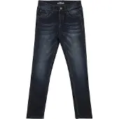 s.Oliver Skinny-fit-Jeans JUNIOR, Jungen, Gr. 170, N-Gr, blau, Denim/Jeans, Obermaterial: 98% Baumwolle, 2% Elasthan, skinny fit, Jeans Skinny-fit-Jeans