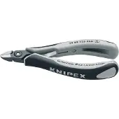 Knipex Präzisions Elektronik Seitenschneider, Brüniert, mit/ohne ESD, 2-K-Griff