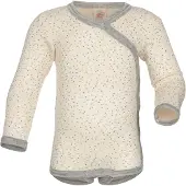 Engel - Kid's Wickelbody L/S - Merinounterwäsche Gr 50/56 beige