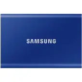 Samsung Portable SSD T7, 500 GB, USB Typ-C, 3.2 Gen 2 (3.1 Gen 2), 1050 MB/s, Passwortschutz, Blau