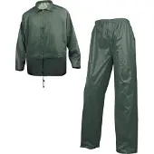 Deltaplus Regenset Jacke + Hose - M / Grün