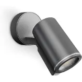 Steinel Spot ONE, Wandbeleuchtung für den Außenbereich, Schwarz, Aluminium, Kunststoff, IP44, Fassade, II