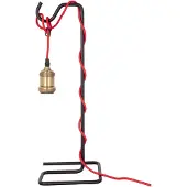 Kayoom Tischleuchte "Tischlampe Musium 810", schwarz, 1, H: 49cm, 1 Stk., Leuchten, hochwertig, außergewöhnlich, handgefertigt, Tischleuchte