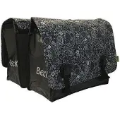 Beck Fahrradtasche mit klassischem schwärzlichem Muster