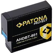 PATONA PROTECT Akku für GoPro Hero 8 AHDBT + 7/6/5 AHDBT