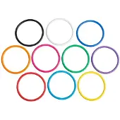 Spordas Spielringe Set - 10 bunte Activity Tossing Rings
