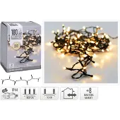 Big Buy Cooking LED-Girlande Lichterkette Warmweiß 23 m