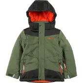 TROLLKIDS 132-322 Kinder-Regenjacke in Grün – wasserdicht