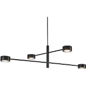 Nordlux LED-Pendelleuchte Clyde, vierflammig, zweistufig