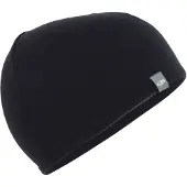Icebreaker Pocket Hat Mütze Black/Gritstone HTHR OS