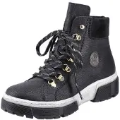 Rieker Schnürstiefeletten, 221-011: Deutsch:40, Color:schwarz