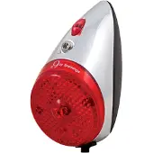 Spanninga Nr 9 XB Batterie Rücklicht rot/silber 2022 Batterielichter hinten