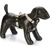 Beeztees Parinca Premium Y-Geschirr - Hundegeschirr - Nylon - hellgrau -
