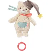 Fehn Spieluhr "Bruno, Bär", beige, Spieluhren, KinderH:20cm, Plüsch, Spieluhr, H:20cm