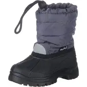 Playshoes gefütterte Kinder Winterstiefel, warme Schneestiefel mit Innenfutter u