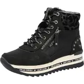 Mustang High Sneaker Damen Kunstleder Schwarz Größe: 37