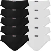 H.I.S. Slip 10er-Pack, aus elastischer Baumwoll-Qualität