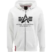 Alpha industries Kapuzensweatjacke "BASIC ZIP HOODY" Baumwollmischung, regular fit