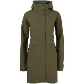 Agu Parka Regenjacke Damen, wasserdicht, Armeegrün