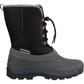 Winter-Grip Schneestiefel Frosty II Gummi/Polyester Schwarz/Grau Größe 38-39