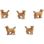 Safari Ltd Golden Retriever Glück Minisfigur