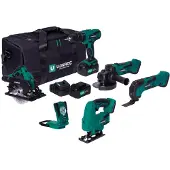 Vonroc Werkzeugsatz VPower 20V – 4.0Ah | Inkl. 2 Akku’s und Ladegerät