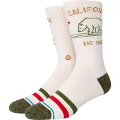 Stance - California Republic 2 - Multifunktionssocken Gr 43-47 weiß