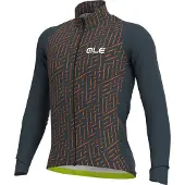 ALÉ Langarmtrikot Green Bolt | Größe S