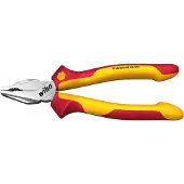 Wiha Kombizange Professional electric mit DynamicJoint und OptiGrip mit extra langer Schneide - 26705