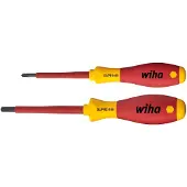 Wiha Schraubendreher Set SoftFinish electric PlusMinus/Phillips 2-teilges Set auf SB-Karte - 32281