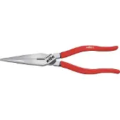 Wiha Flachrundzange Classic mit Schneide gerade Form - 26718